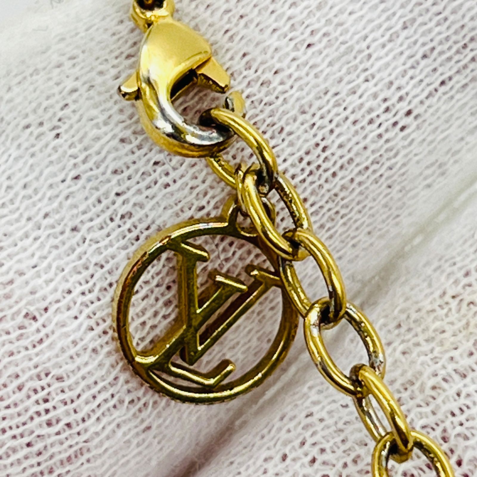 ルイヴィトン LV アイコニックブレスレット 19cm M00587 ゴールド