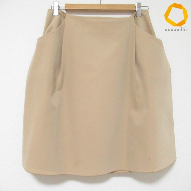 FOXEY NEW YORK フォクシーニューヨーク 日本製 ミニスカート ベージュ系 レディース [x1014188]