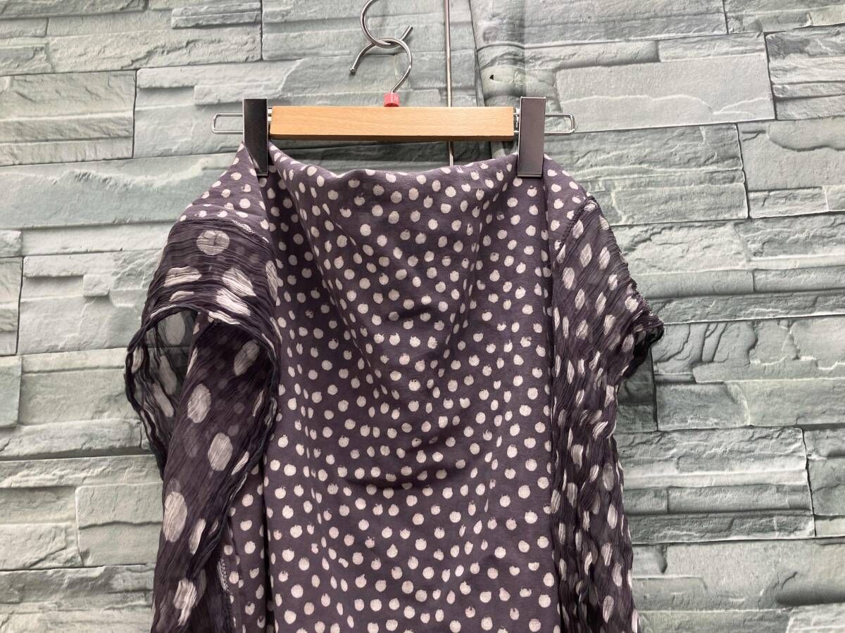 ISSEY MIYAKE/ストール・マフラー/ドット柄/イッセイミヤケ