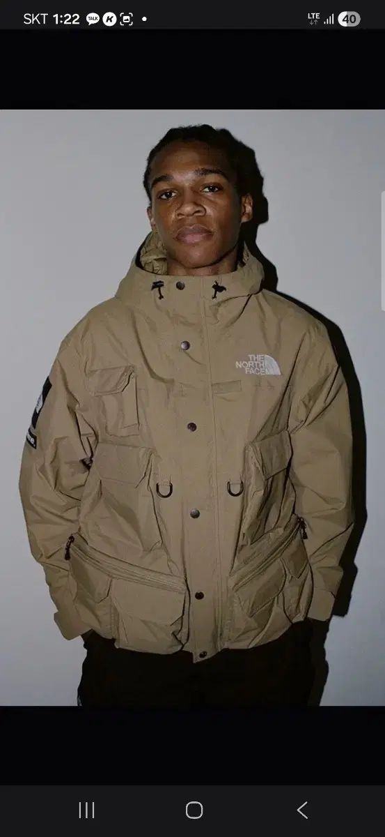 シュプリーム THE NORTH FACE カーゴ GOLD XL
