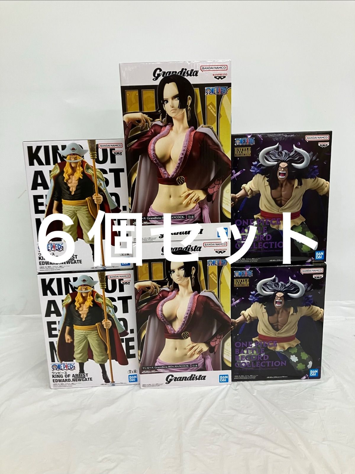 ⭐︎新品未開封⭐︎ワンピース プライズ フィギュア まとめ売り 未開封 ワンピース フィギュア 3種6個セット LF6020 f099 - メルカリ