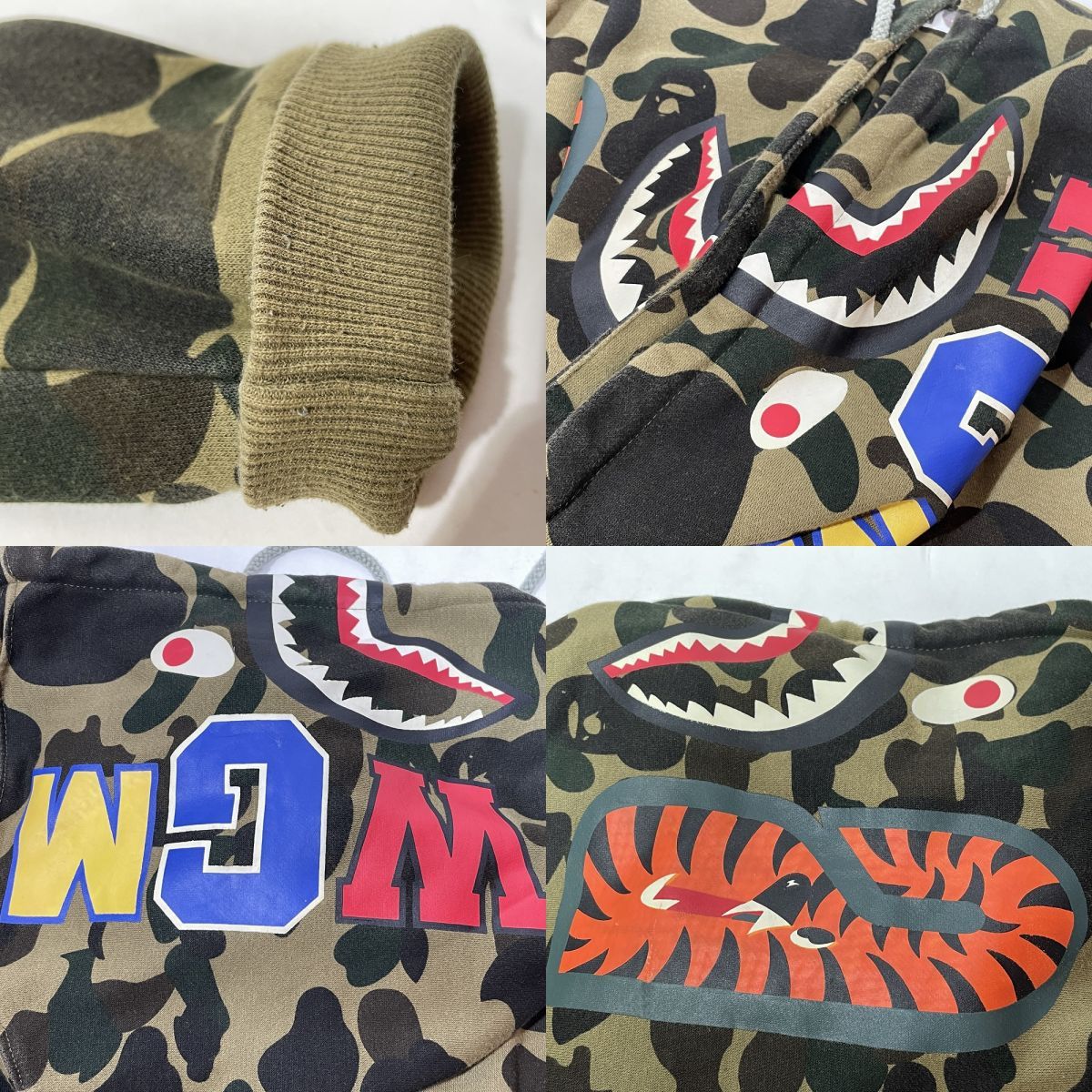 A BATHING APE ア・ベイシング・エイプ プルオーバー パーカー