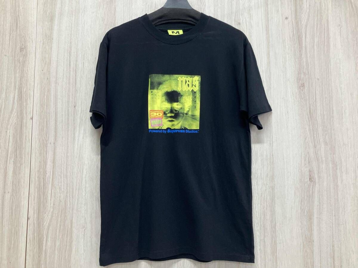 UNION ユニオンsupervsn studios NAS ILLMATIC T 半袖Tシャツ Mサイズ ブラック