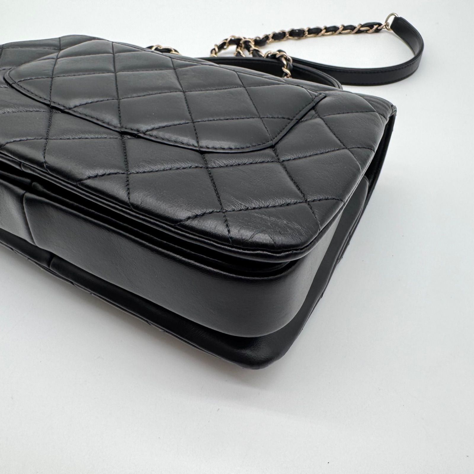 極美品✨CHANEL シャネル ショルダーバッグ トップハンドル マトラッセ
