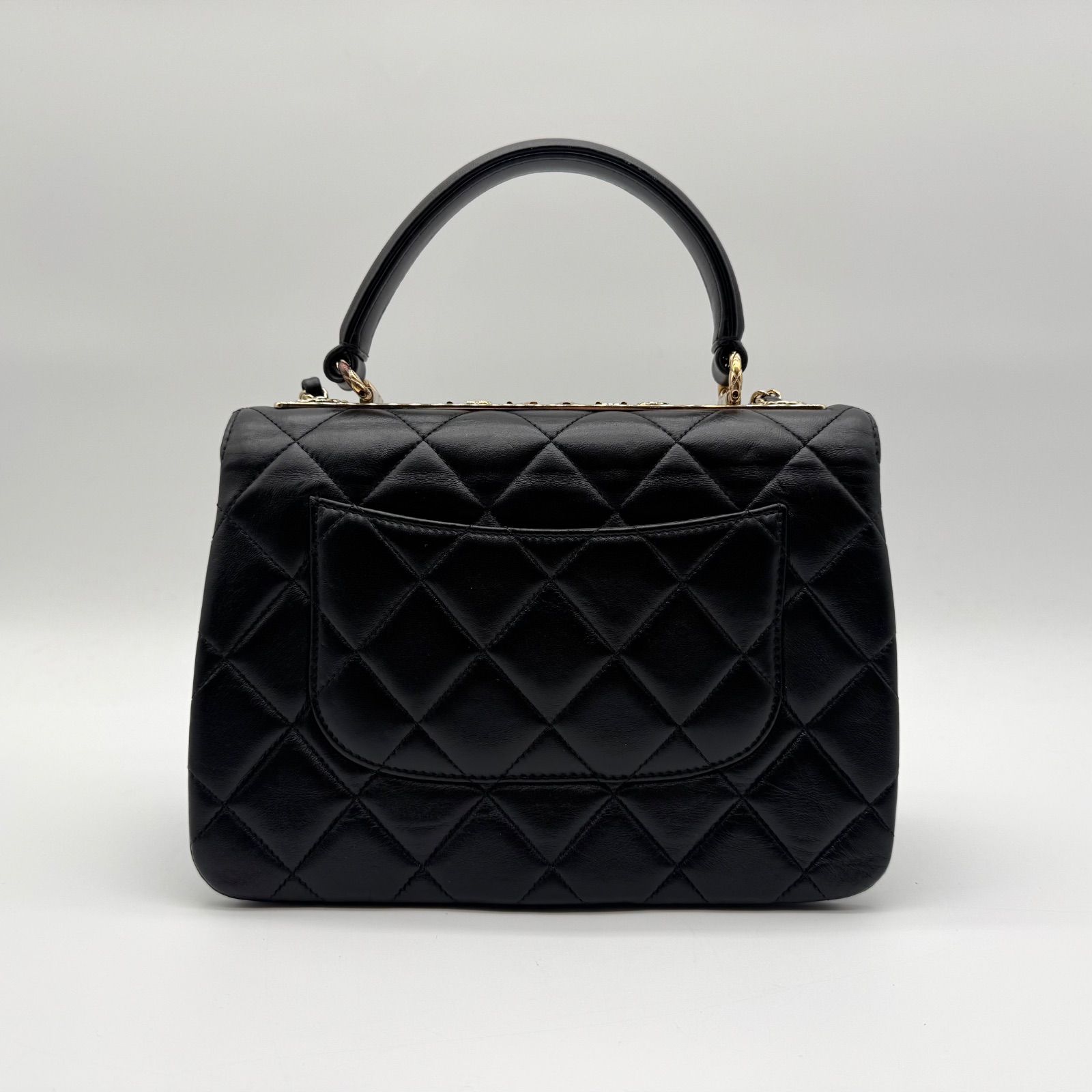 極美品✨CHANEL シャネル ショルダーバッグ トップハンドル マトラッセ 