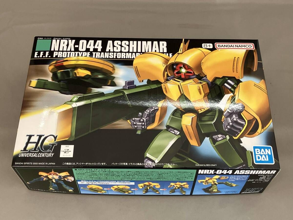 未使用品 プラモデル (再販)バンダイ 1/144 NRX-044 アッシマー HGUC 「機動戦士Zガンダム」