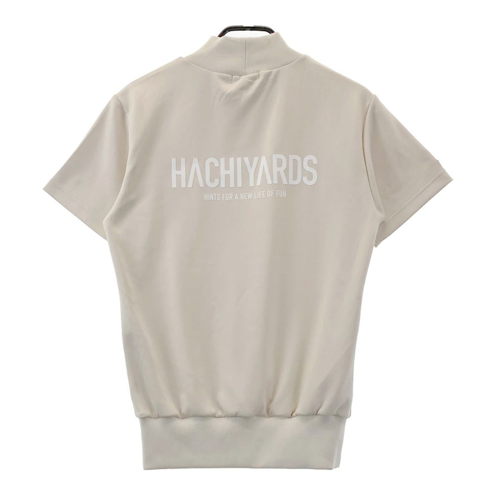 サイズ：L 8YARDS ハチヤーズ モックネック 半袖Tシャツ プルオーバー