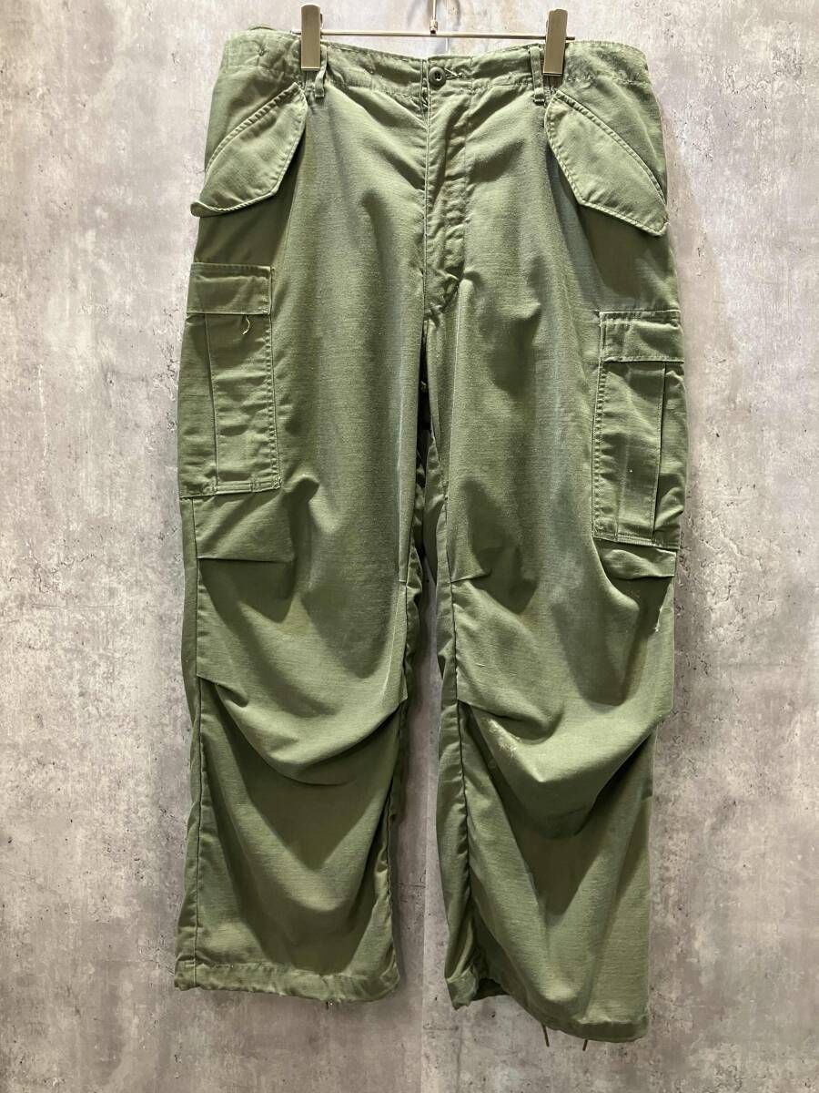 60s MILITARY M65 フィールドパンツ size M カーキ ミリタリー
