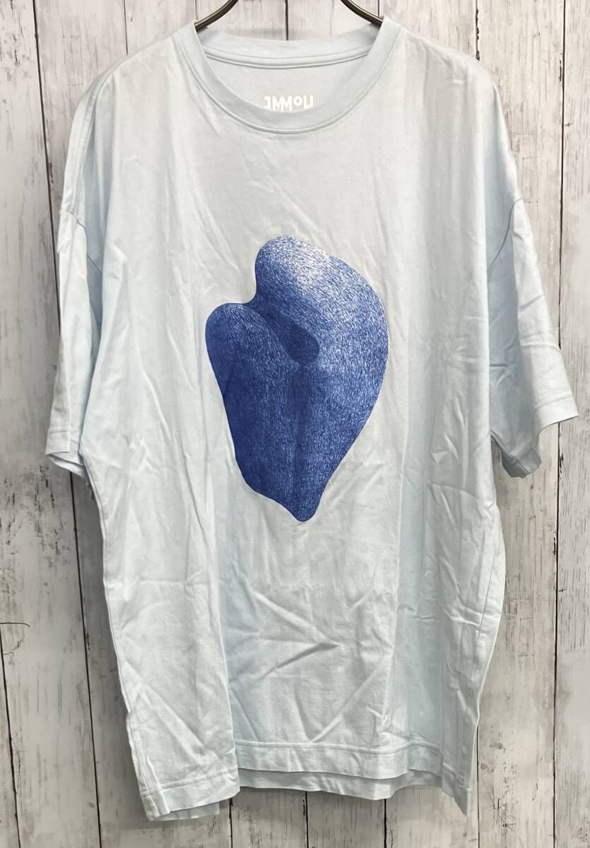 HOMME PLISSE ISSEY MIYAKE 半袖Tシャツ Ronan Bouroullecロナン・ブルレック グラフィックプリント size3