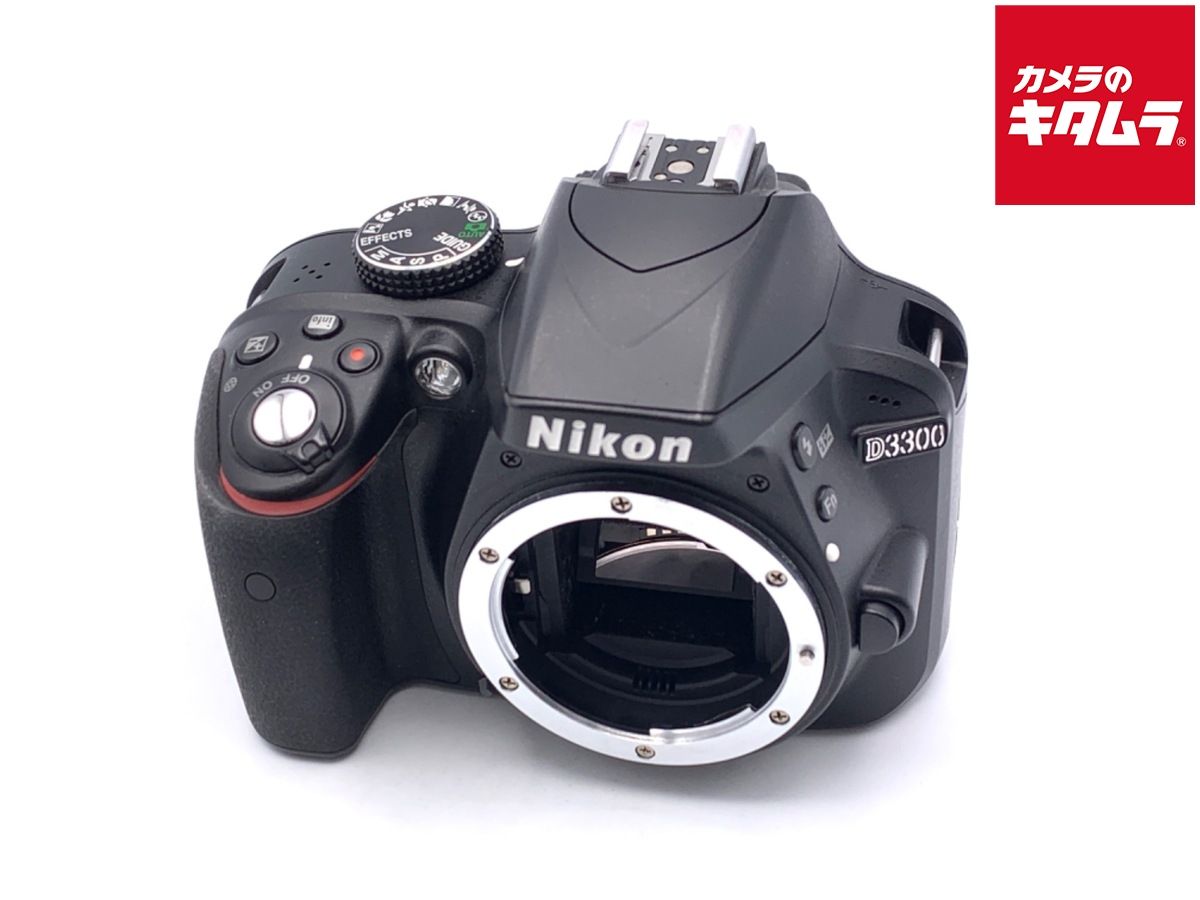 【中古】 【並品】 ニコン D3300 ボディ ブラック
