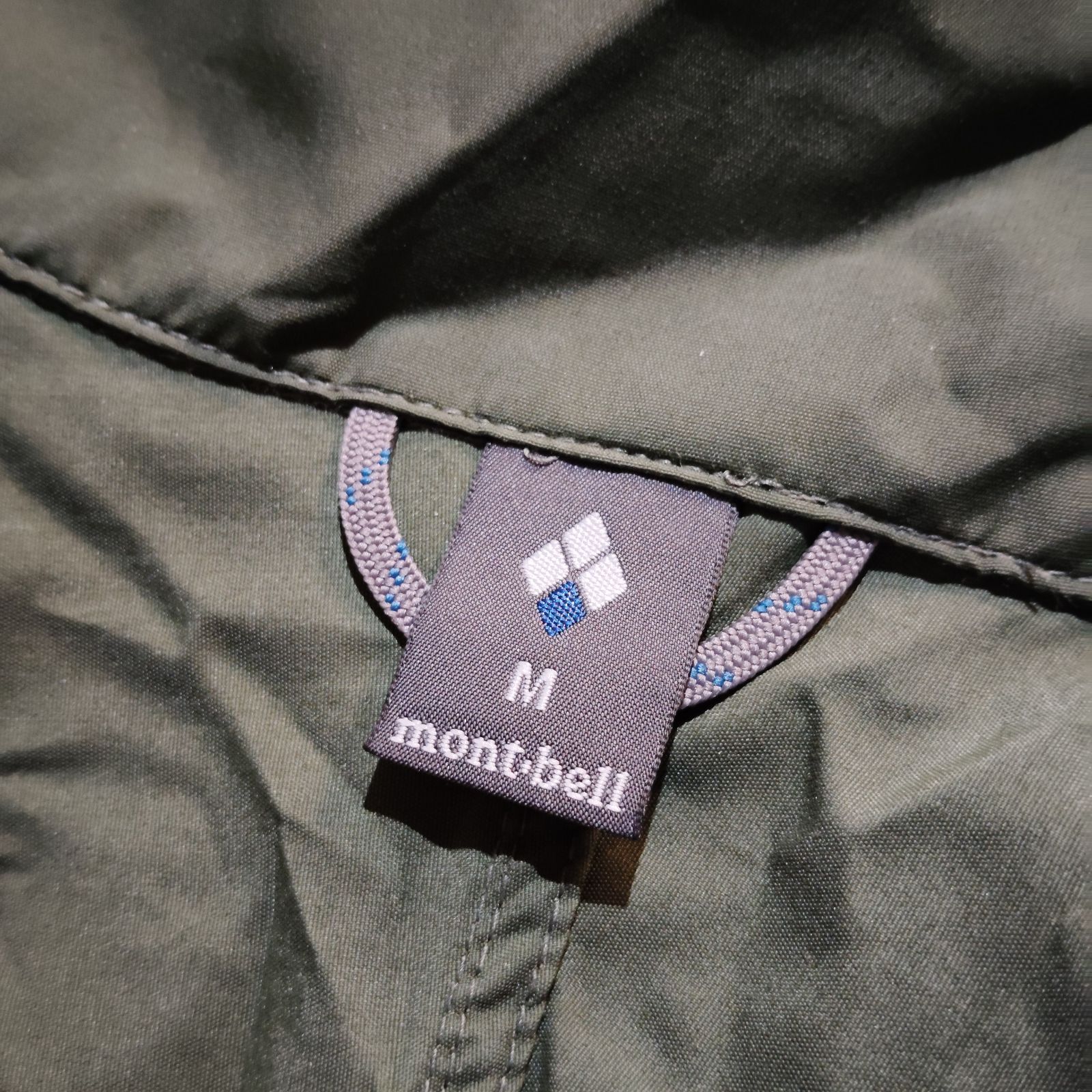 mont-bell O.D.アノラック M ダークグリーン モンベル ウインド 