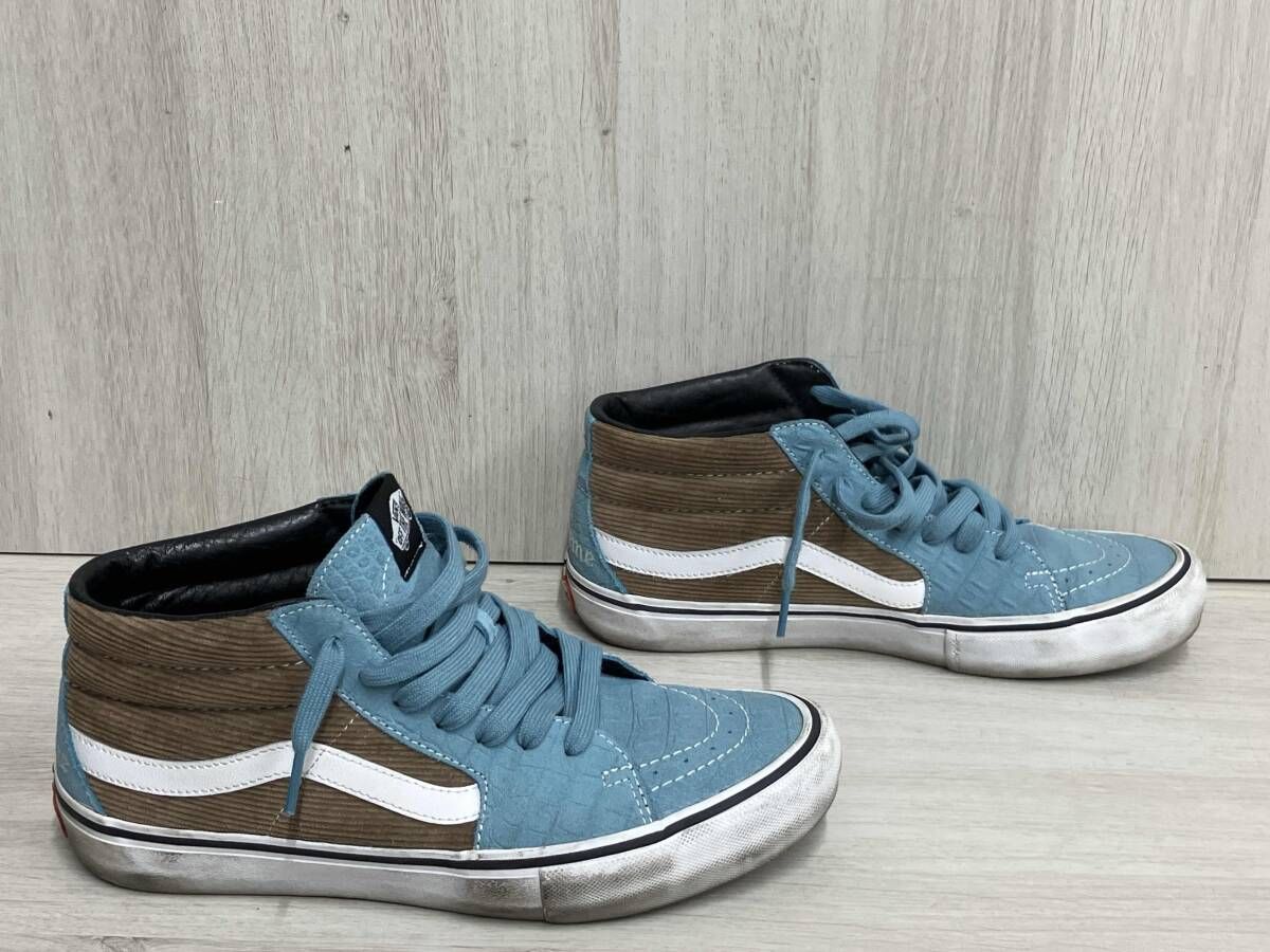 VANS×Supreme バンズ シュプリーム スニーカー 27cm Sk8 mid 