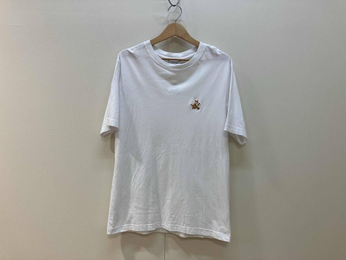 MAISON KITSUNE メゾンキツネ Speedy Fox クルーネックTシャツ 半袖T 