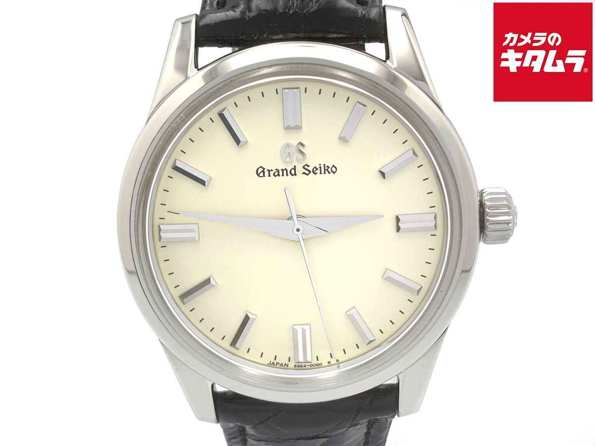 【中古】 【美品】 グランドセイコー メカニカル アイボリー [ホワイト系] SBGW231/9S64-00A0 ステンレススティール