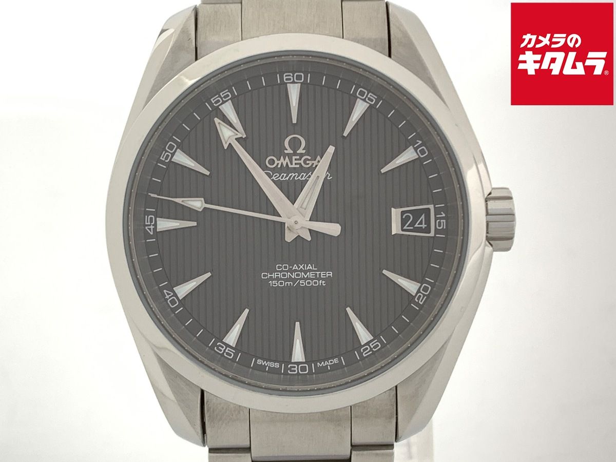 【中古】 【良品】 オメガ(OMEGA) シーマスター アクアテラ グレー 231.10.39.21.06.001 ステンレススティール