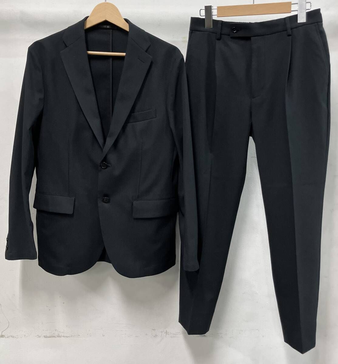 BEAUTY&YOUTH UNITED ARROWS テーラードジャケット ライト オックスフォード セットアップ スーツ ブラック サイズM 1223-104-0062