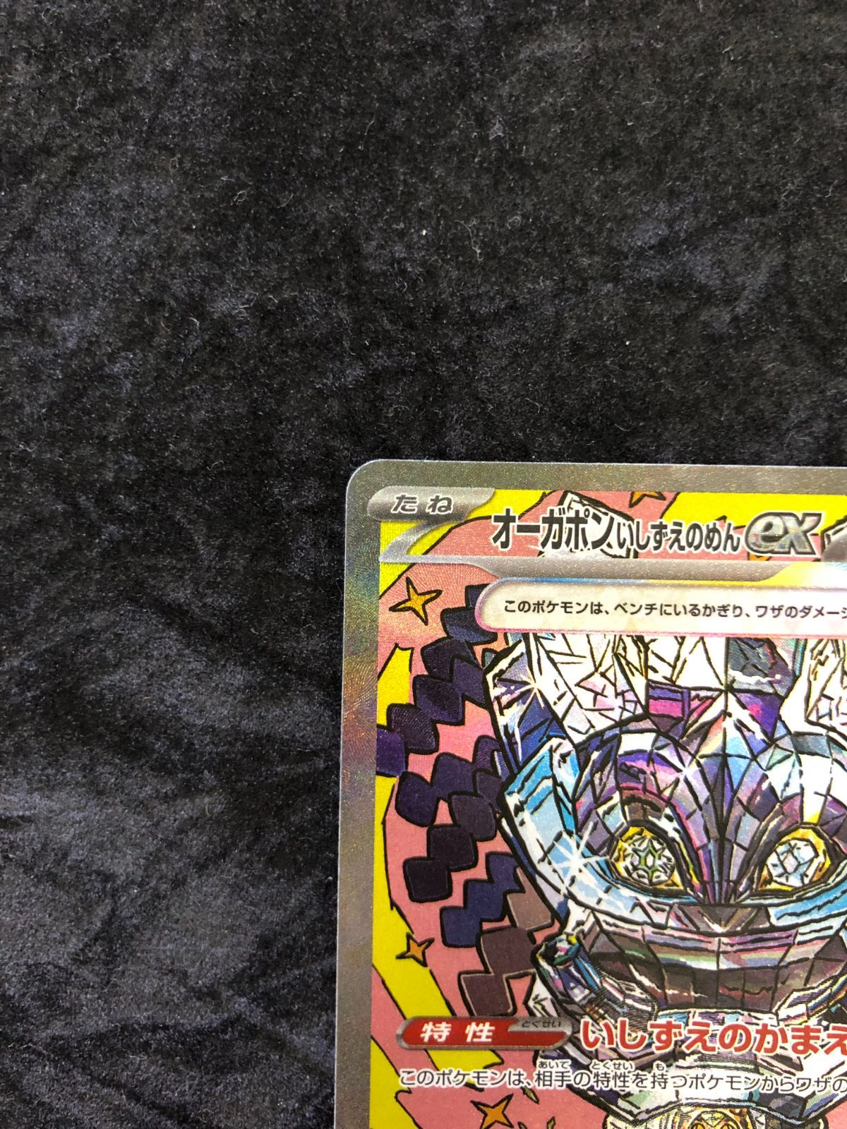 ポケモンカード オーガポンいしずえのめんex SAR sv8a 216/187 テラス