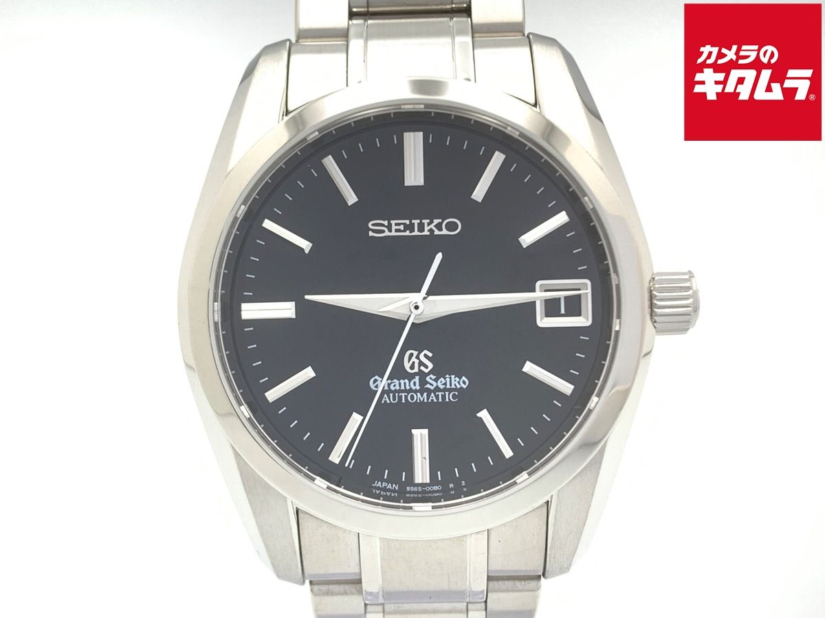 【中古】 【美品】 グランドセイコー メカニカル ブラック SBGR053/9S65-00B0 ステンレススティール