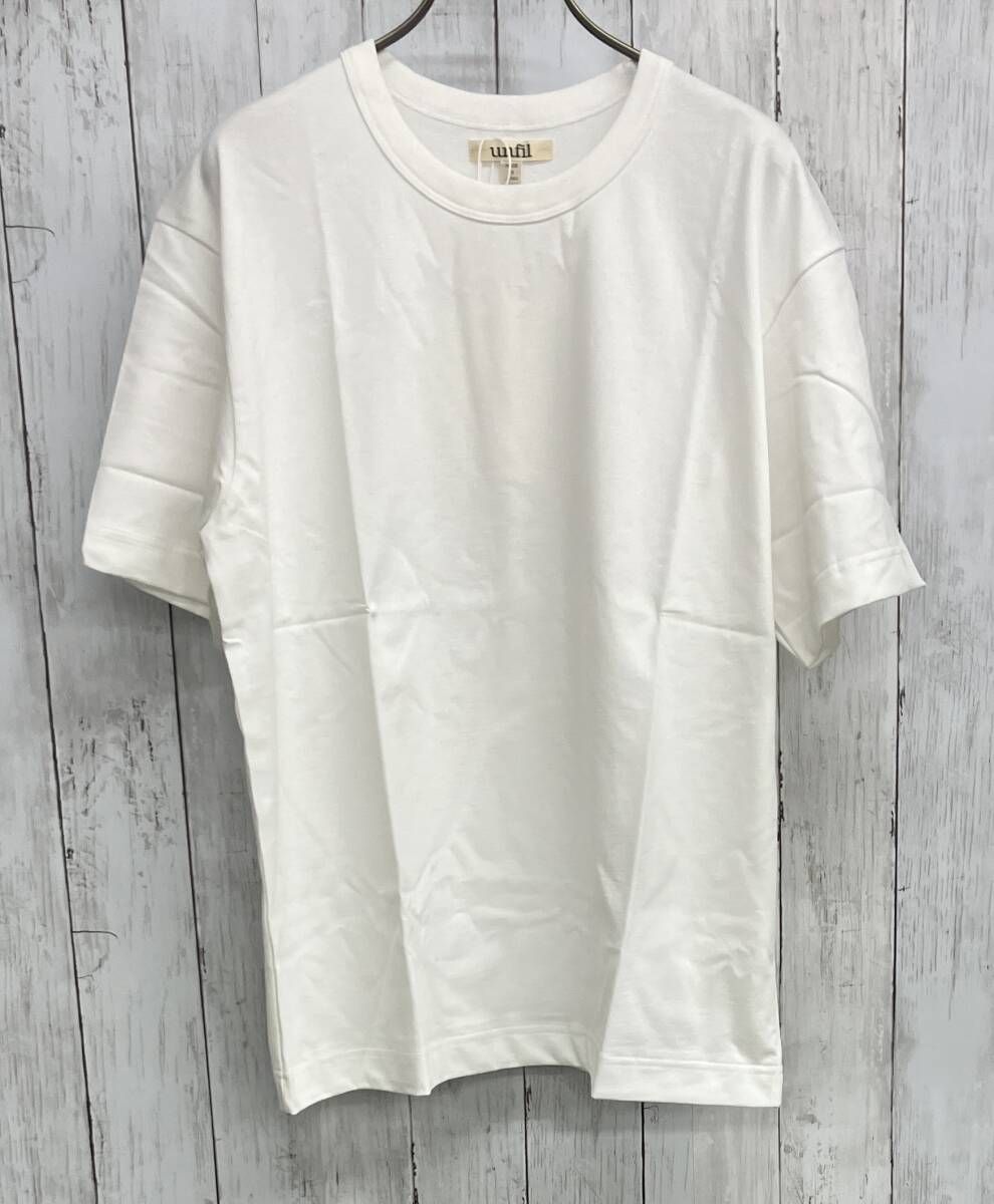 unfil organic cotton jersey relax fit Tee アンフィル 半袖Tシャツ オーガニックコットン WHSP-UU014 クルーネック size1