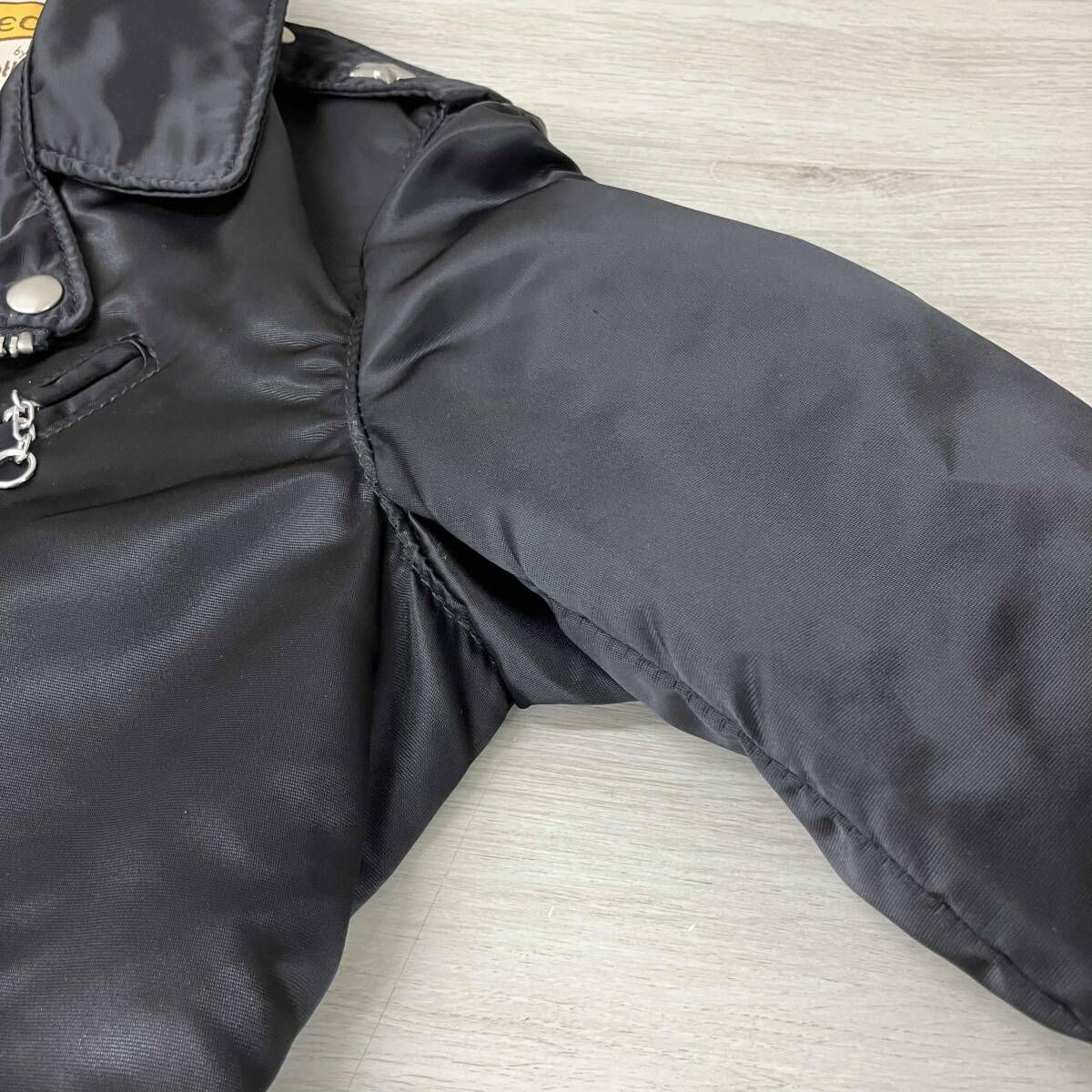 Schott ブラック シングルライダースジャケット 36 SCHOTT/ショット/ジャケット/7480/ダブ ルライダースジャケット