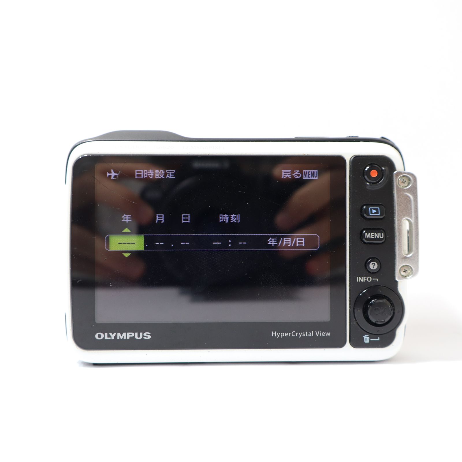 OLYMPUS Tough TG-620 ホワイト デジタルカメラ コンパクトカメラ