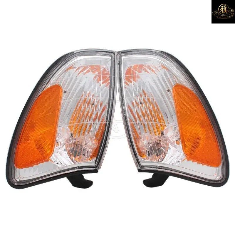 レクサス LX470 1998-2007 用 バルブなし 車フロント左右サイドターンシグナルライト インジケーター コーナーライト