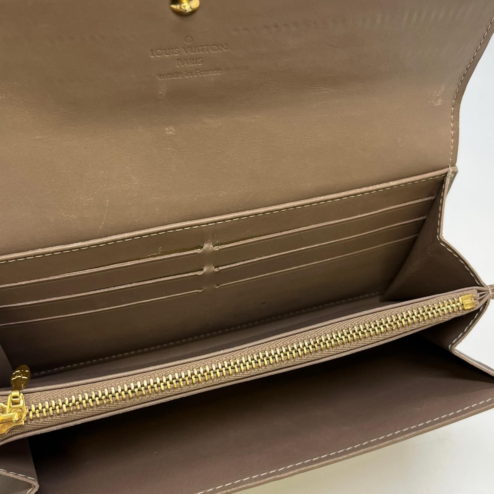 LOUIS VUITTON ルイヴィトン ヴェルニ ポルトフォイユ サラ 箱・布袋付 