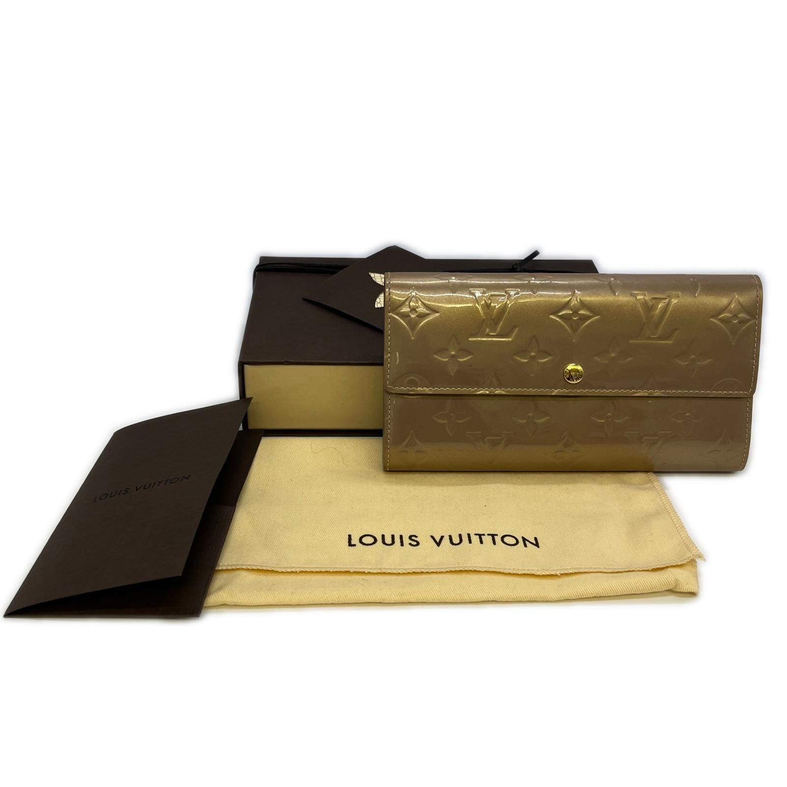 LOUIS VUITTON ルイヴィトン ヴェルニ ポルトフォイユ サラ 箱・布袋付 