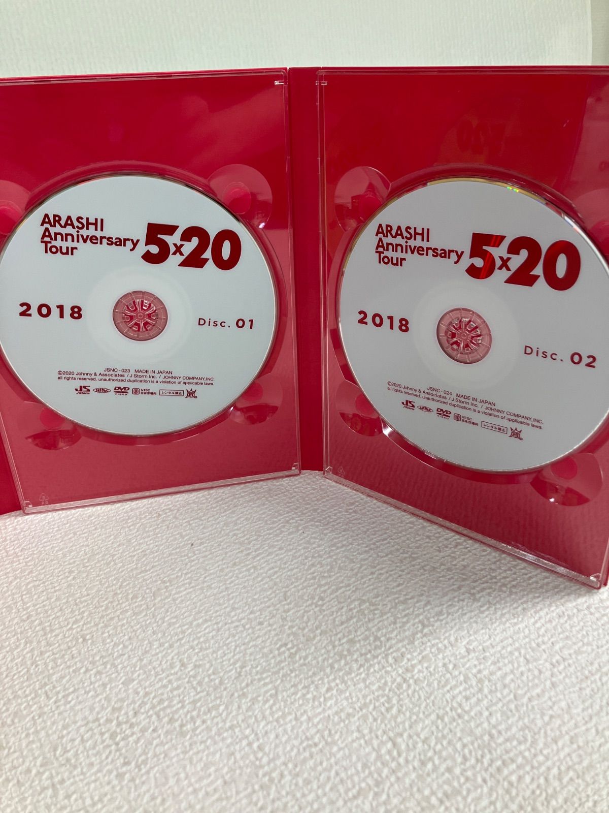 ☆③【DVD】嵐 ARASHI Anniversary Tour 5×20 [ファンクラブ会員限定盤