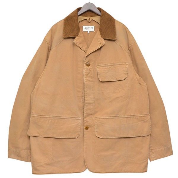 Maison Margiela　メゾンマルジェラ　2024AW　canvas overcoat jacket　ワックスコート　カバーオール　ジャケット　S50AM0625 M35206　8054000246434