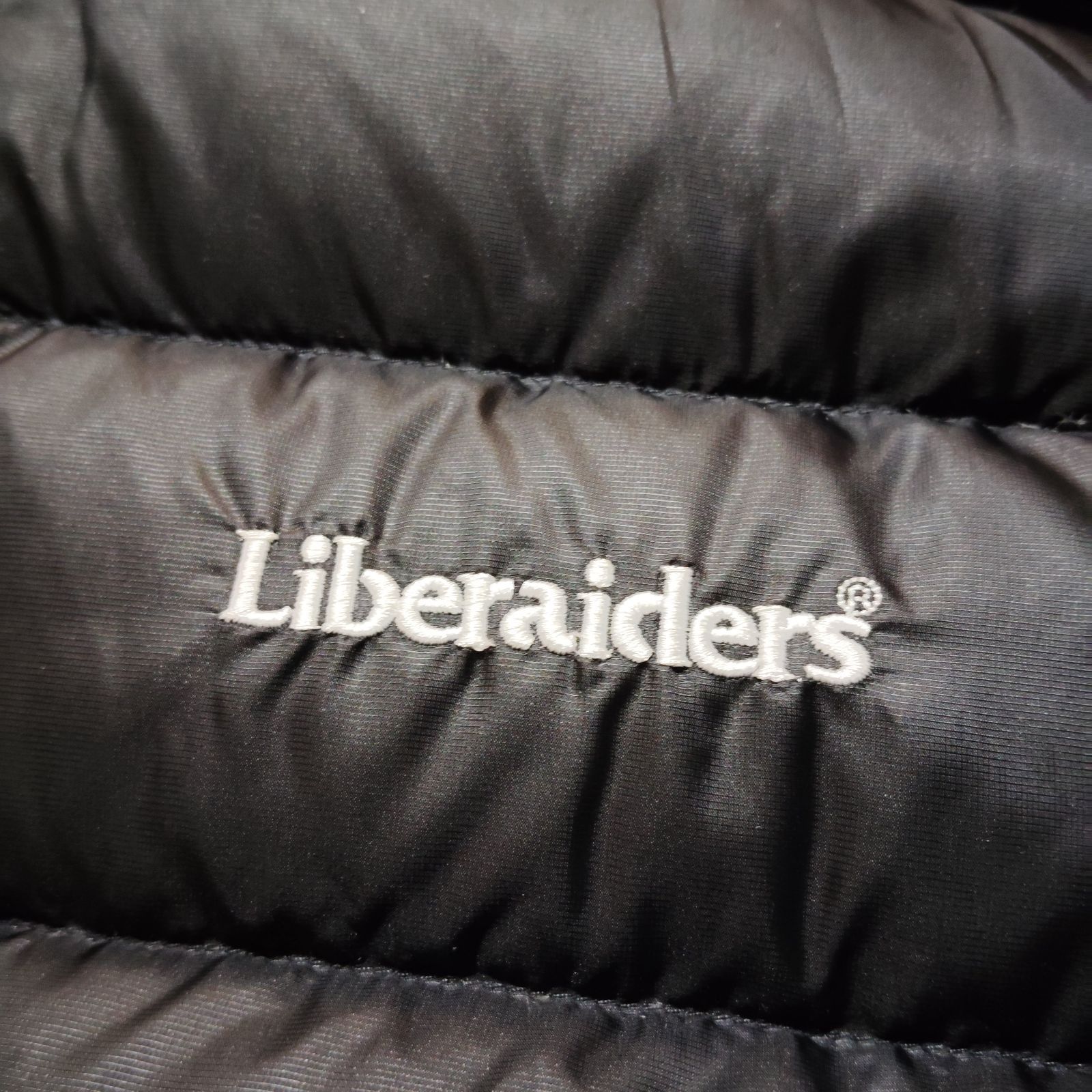 Liberaiders 25aw DOWN HALF ZIP HOODIE M BLACK リベレイダース  