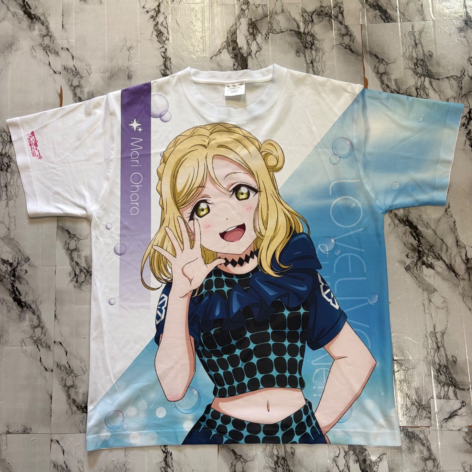 ラブライブ！サンシャイン!! フルグラフィック Tシャツ 小原鞠莉 Ver