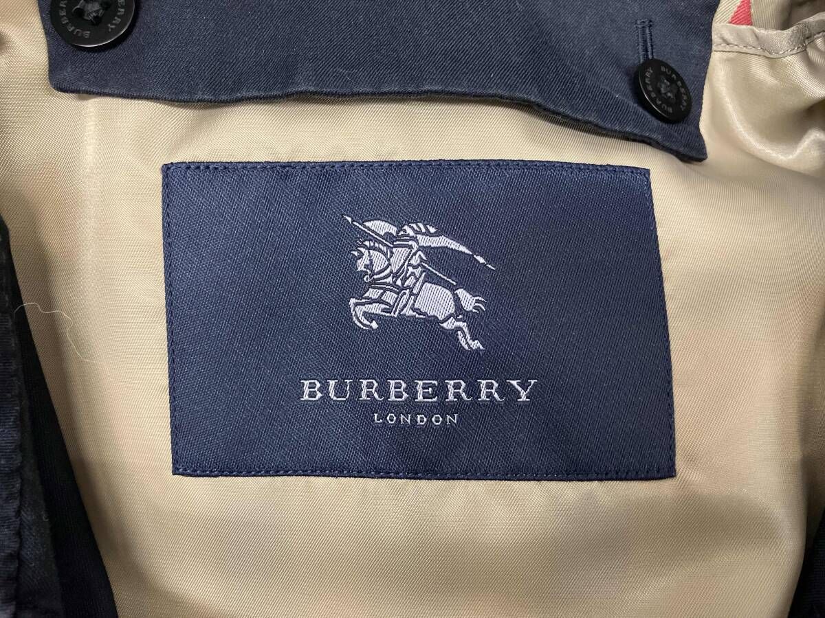 BURBERRY LONDON / バーバリー ロンドンA1A67-677-28 BURBERRY LONDON バーバリーロンドン A1A67-677-28 ネイビー コート
