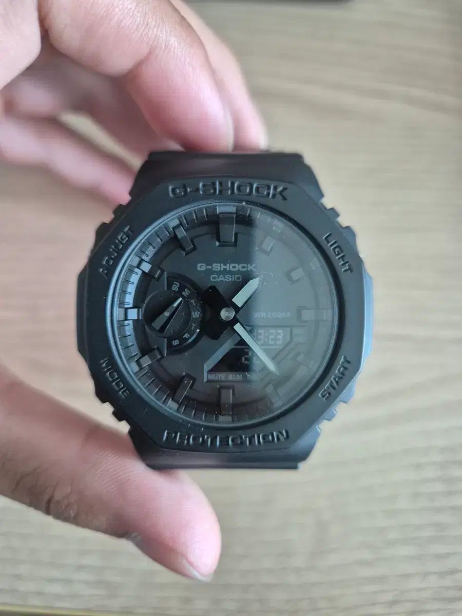 G-SHOCK ジーショック ジアールオーク オールブラック GA-2100-1A1DR