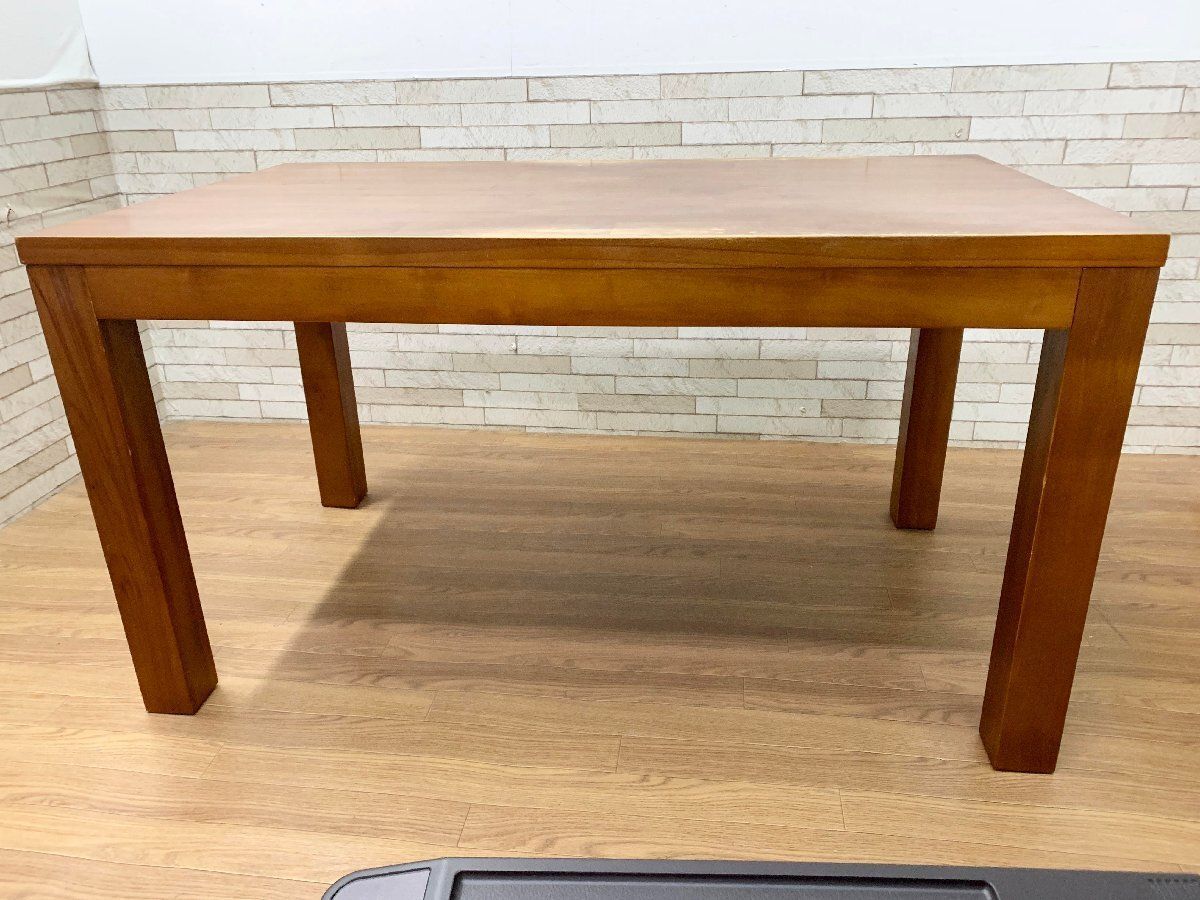 □スキャンティーク SCANTEAK ダイニングテーブル 食卓 机 チーク材