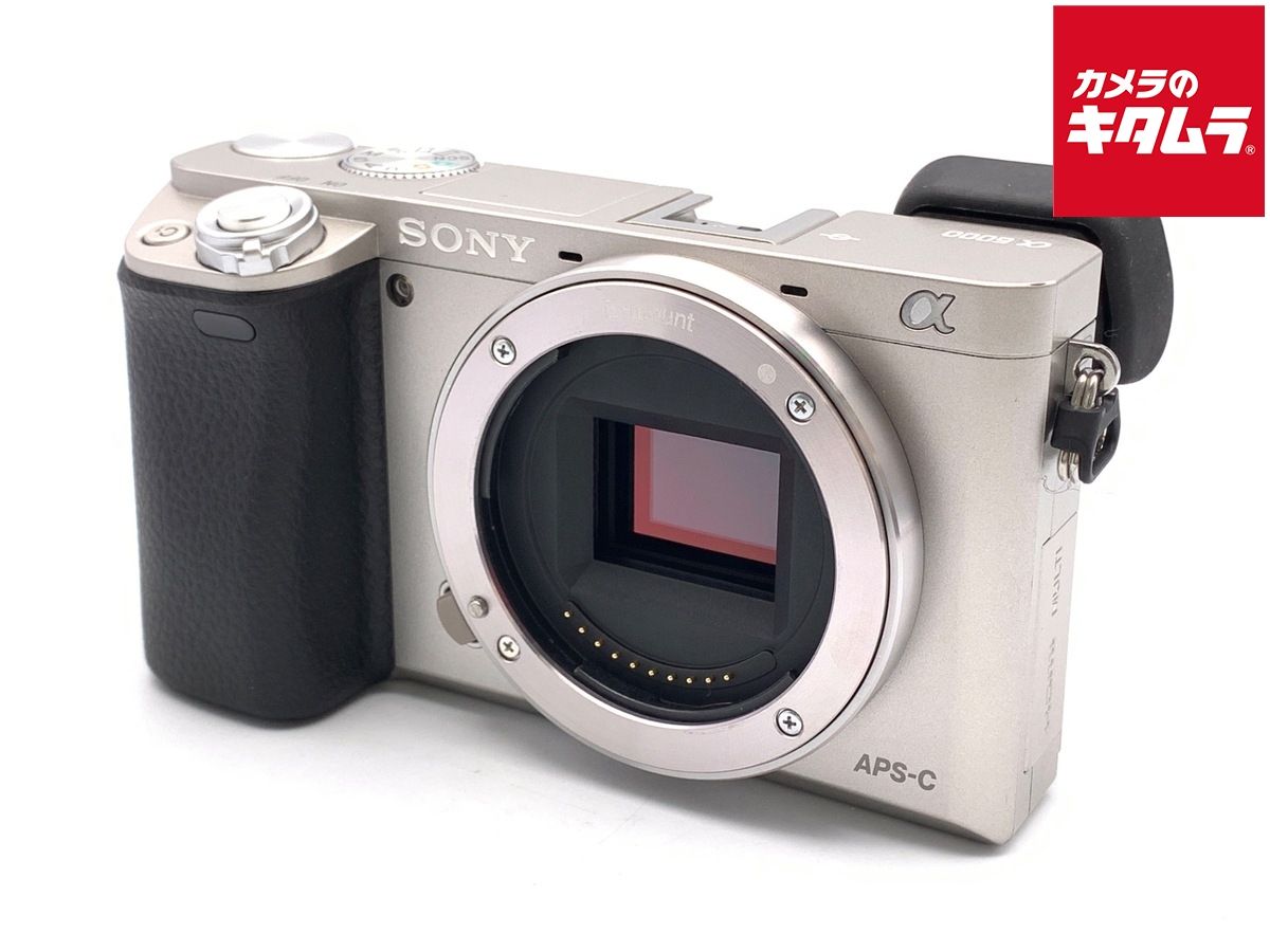 【中古】 【良品】 ソニー α6000 ボディ シルバー [ILCE-6000 S]