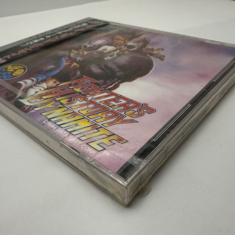 希少 未開封】ネオジオCD ファイターズヒストリー・ダイナマイト