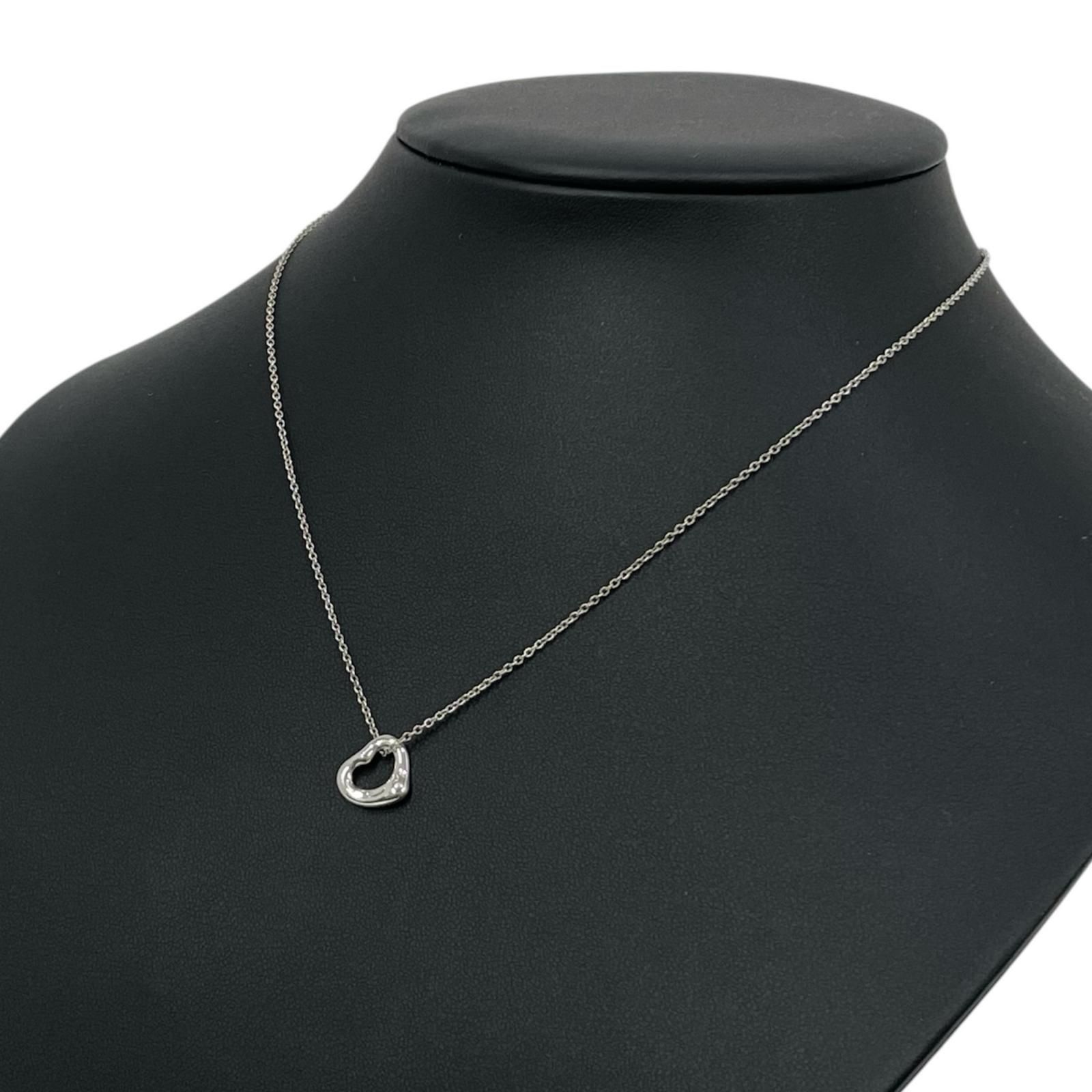 【中古】Tiffany&co | ティファニー オープンハート ミニ ペンダント ネックレス シルバー【尾張小牧店】