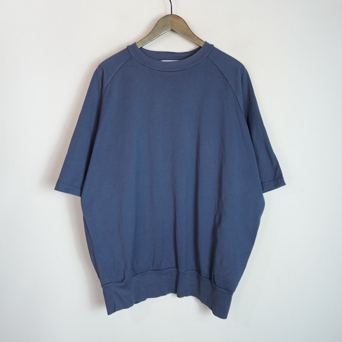 marka マーカ CREW NECK S/S COMPACT天竺 ラグランスリーブ 半袖 T 