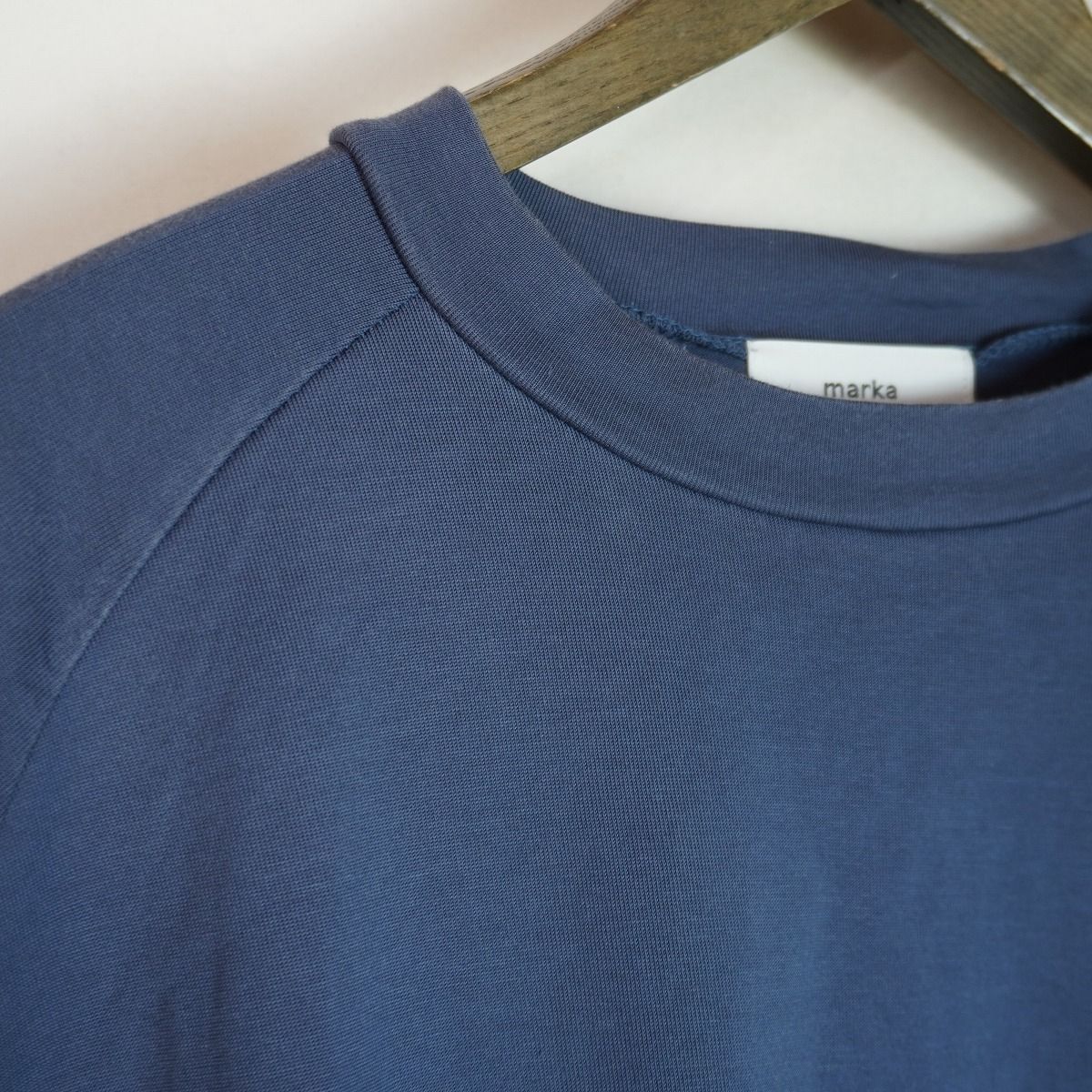 marka マーカ CREW NECK S/S COMPACT天竺 ラグランスリーブ 半袖 T 