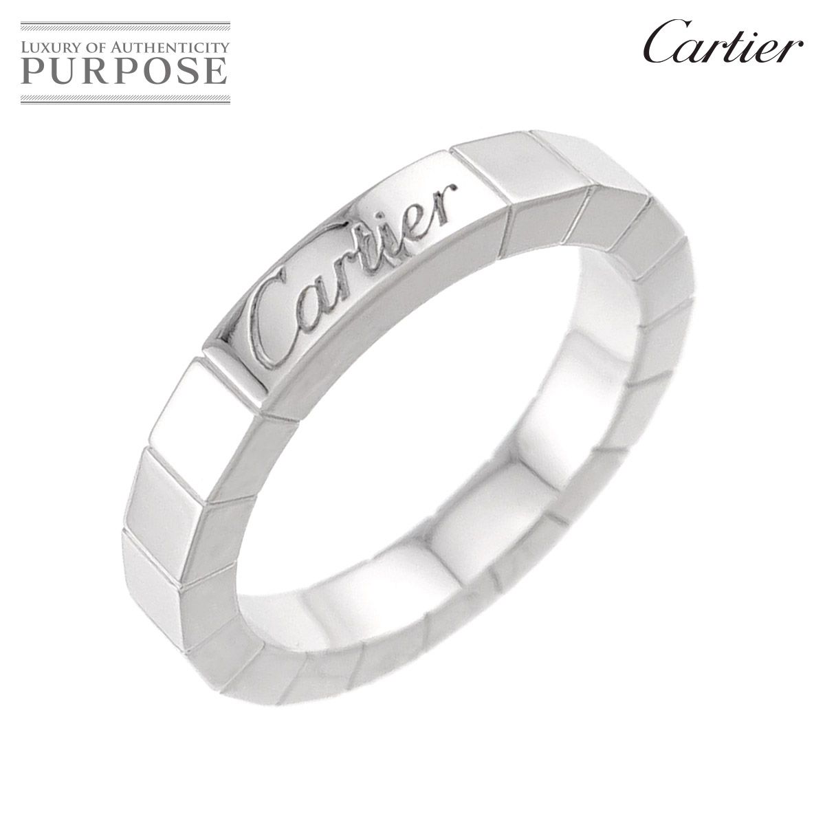 カルティエ Cartier ラニエール #48 リング K18 WG ホワイトゴールド
