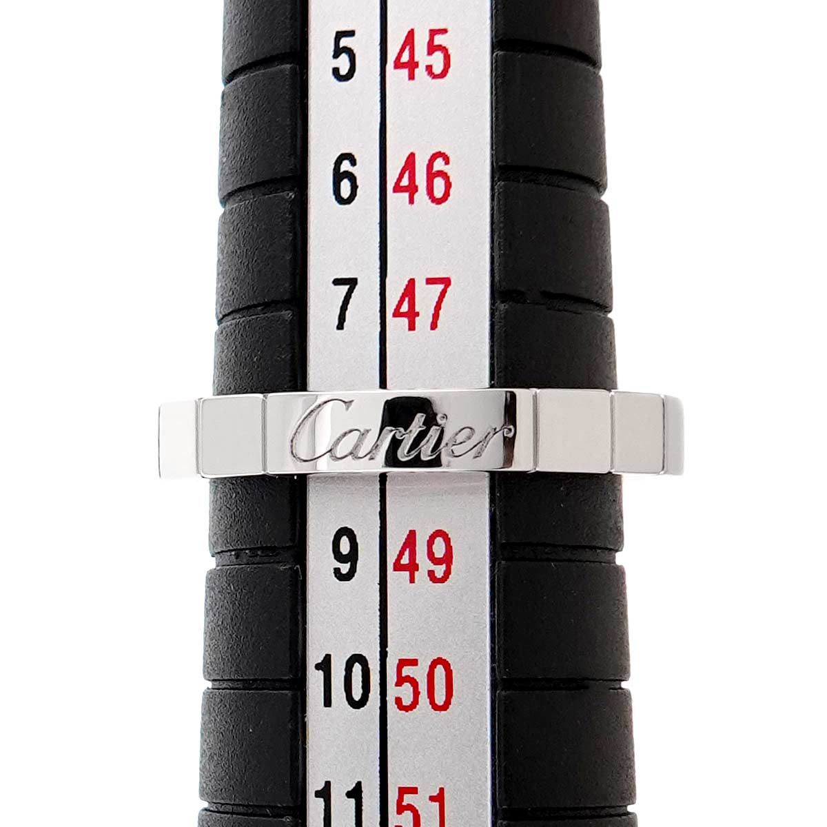 カルティエ Cartier ラニエール #48 リング K18 WG ホワイトゴールド