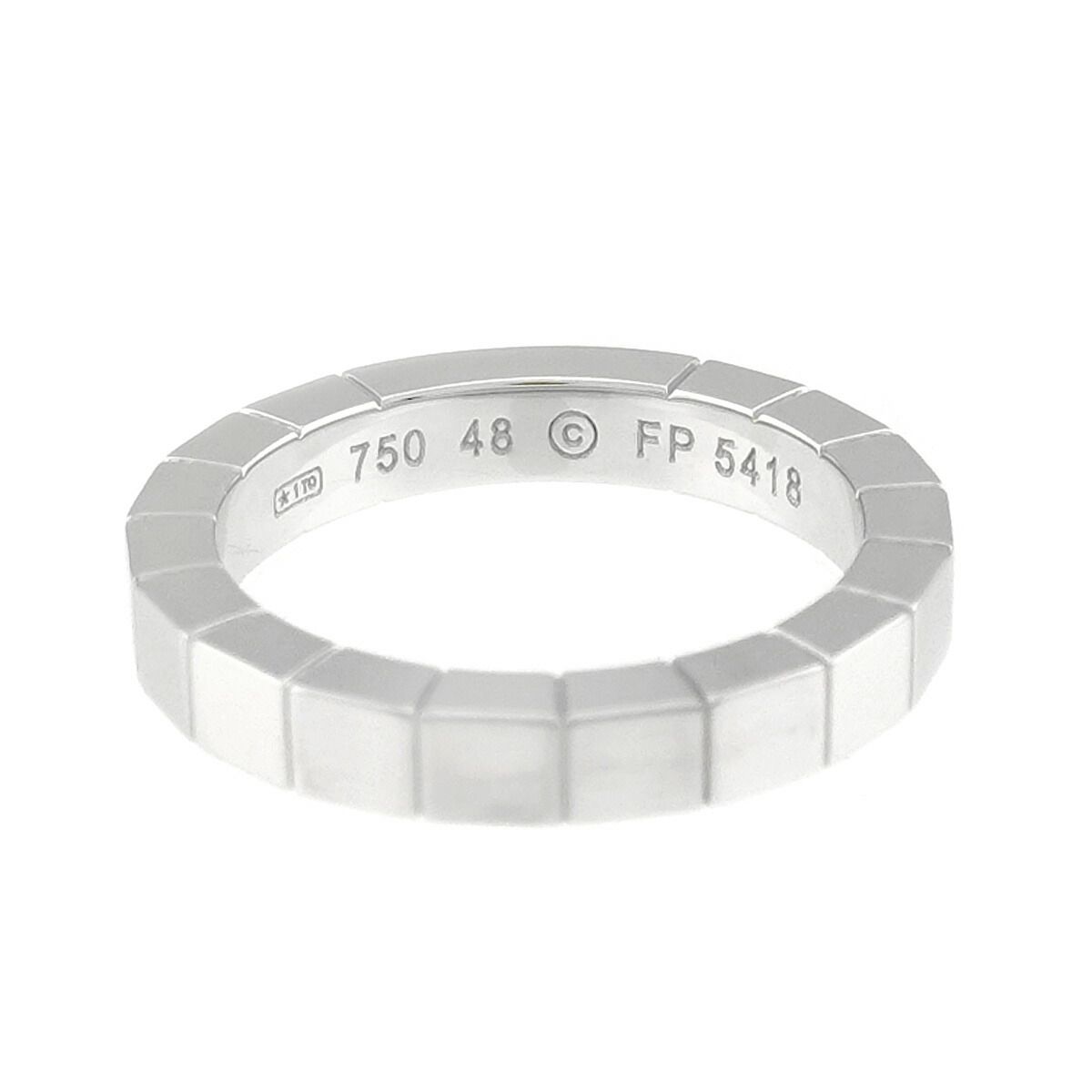 カルティエ Cartier ラニエール #48 リング K18 WG ホワイトゴールド