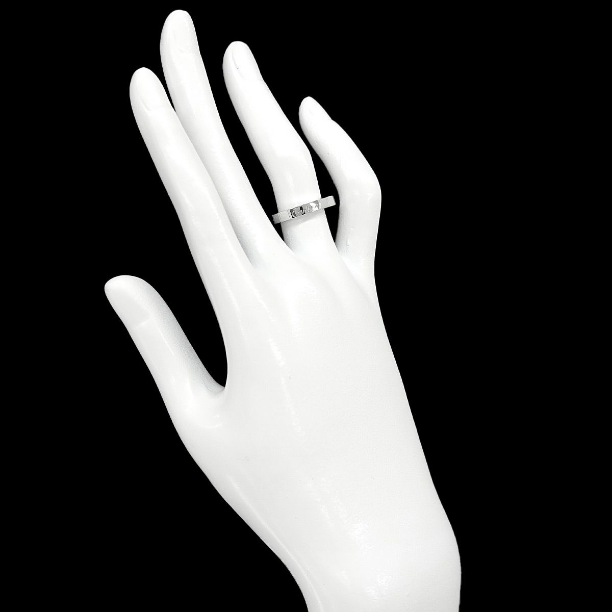 カルティエ Cartier ラニエール #48 リング K18 WG ホワイトゴールド