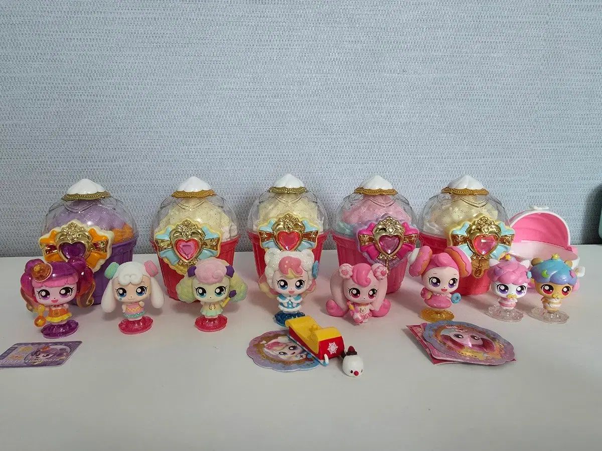 デザートティニ핑)雪花핑+ 커핑머핑フィギュア等 7個まとめ