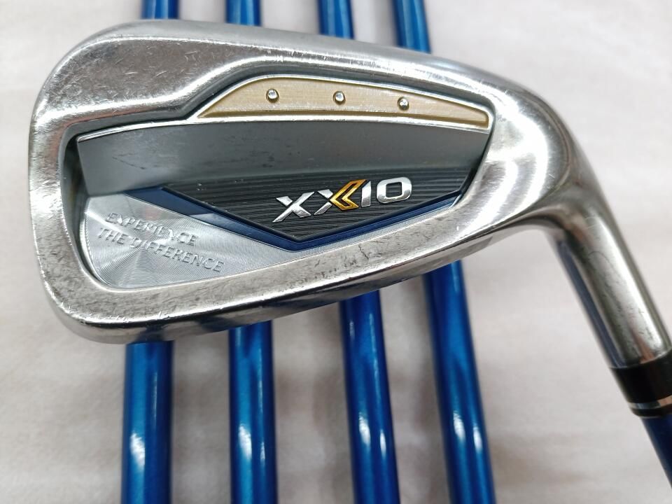 ダンロップ　XXIO 13 ネイビー　MP1300 ネイビー　SRフレックス　アイアンセット　中古　ゴルフドゥ！松前R56店【最短即日発送】