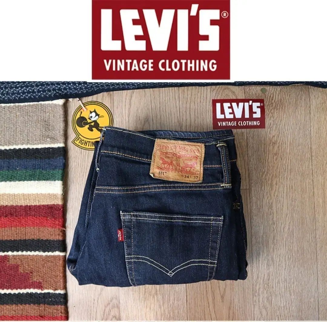LEVI'S リーバイス 511 スリムフィット 薄いデニム 32