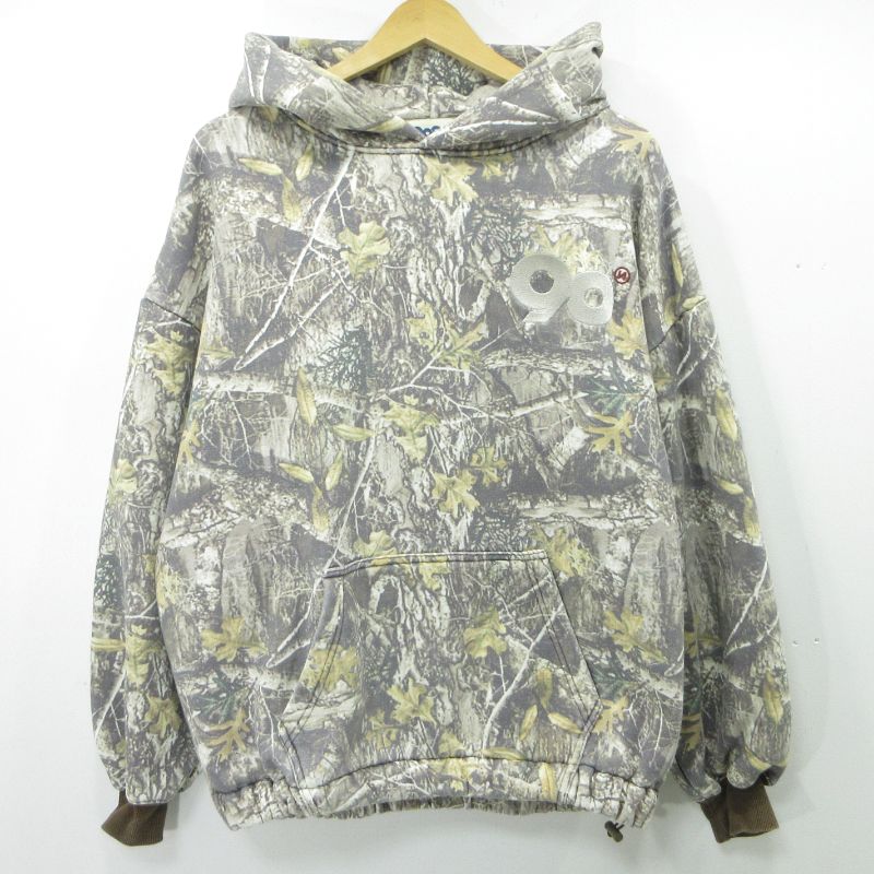 三重本店】 中古 9090 | ナインティナインティ 裏起毛パーカー 90 Logo