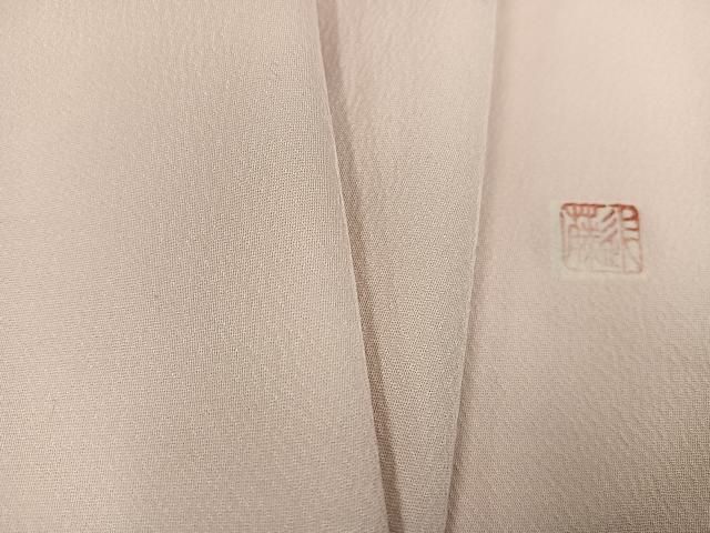 平和屋着物●上質な色無地　作家物　薄香色　正絹　逸品　AABI7348ph 24,570円