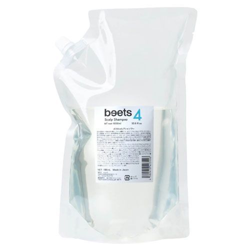 正規販売店】 beets4 スキャルプシャンプー 1000ml お得な詰替用 beets